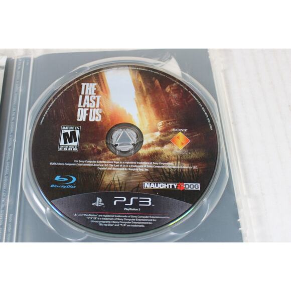The Last of Us (Sony PlayStation 3, 2013, PS3) W/ Naughty Dog Stickers - Picture 9 of 12